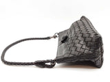 Bottega Veneta Intrecciato Black Leather Mini Shoulder Bag Sd0626oorde
