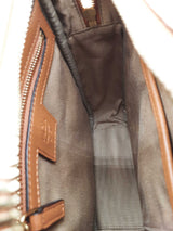 Mcm Klassik Visetos Cognac Crossbody Bag Eb0726oxzde