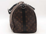 Louis Vuitton Monogram Keepall 45 Macassar Bandouliere Brown Aa1125lwcrsa