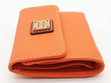Dooney & Bourke Clementine Orange Pebble Grain Wallet Do1125oxde
