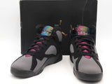 Jordan Retro 7 Bg Gray Shoes Size 7 Y Aa0826crsa