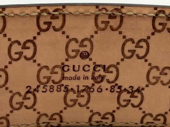 Gucci Snakeskin Belt Hs0624lxzsa