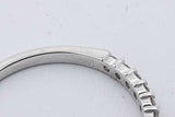 0.26cttw Diamond Wedding Set In 14k White Gold 3.1 Grams Size 7 Eb0726oxzsa