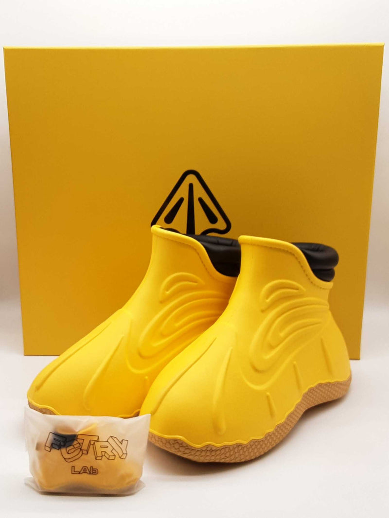 Fctry Lab X Nle Choppa Duck Yellow Rubber Boots Size Us 12 Do1124orxde