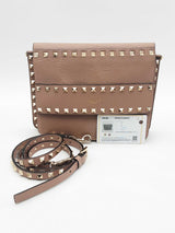Valentino Garavani Pebbled Calfskin Rockstud Crossbody Sd0625pzxsa
