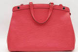 Louis Vuitton Brea Pink Textured Epi Leather Top Handle Bag Eb0826wxzsa