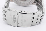 Breitling Navitimer Automatic Chronograph 46mm Stainless Steel Watch Eb0226oxxzsa