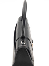 Balenciaga Hourglass Black Leather Top Handle Bag Eb0126rxzsa