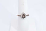 Approx. 0.47ctw Diamond Ring In 10k Rose Gold 2.1 Grams Size 7.25 Eb0324lxzsa