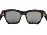Dolce & Gabbana Dg Crossed Sunglasses In Black Acetate Fw1125crsa