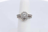 0.85ctw Diamond Ring In 14k Yellow Gold 7.1 Grams Size 5 Eb0325lxxzsa