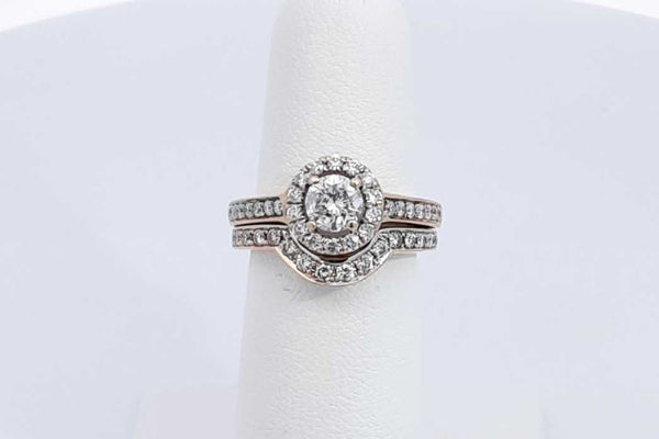 0.85ctw Diamond Ring In 14k Yellow Gold 7.1 Grams Size 5 Eb0325lxxzsa