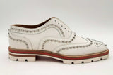 Christian Louboutin Crapamale White Leather Shoes Size 40 Eb0325orxsa