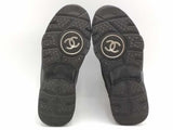 Chanel Cc Logo Sneakers Black Aa1026oorsa