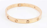 Cartier 18k Rose Gold Love Bracelet Size 19 Ebcrxzdu 144030001017