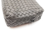 Bottega Veneta Crossbody Bag In Grey Intrecciato Nappa Leather Fw0926wxzdu