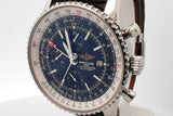 Breitling Navitimer 46mm Automatic Chronograph Stainless Steel Watch Eb824lrxzdu