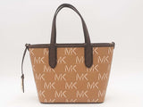 Michael Kors Eliza Small Embossed Logo Brown Aa0725rzsa