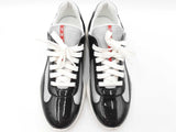 Prada Americas Cup Black And White Sneakers Size 9.5 Sd0626oezde