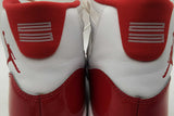 Nike Air Jordan 11 Retro "Cherry" Red & White Sneakers Size 14 Fw0325lxzdu