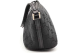Gucci Black Gg Monogram Canvas Boat Pochette Eb0826lxzsa