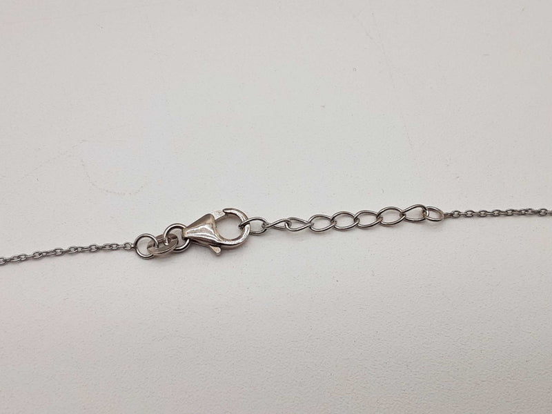0.90 Cttw Lab Grown Diamonds 0.925 Silver 3.8g Drop Necklace 19 In Do0325lxzde