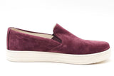 Prada Purple Suede Slip On Sneakers Size 39 Eb0225lrxsa