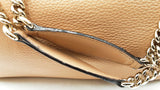 Gucci Soho Chain Shoulder Bag In Tan Pebbled Calfskin Fw0825pzxdu