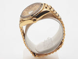 Rolex 26 Datejust Champagne Dial Diamonds Sapphires 18k Yg Watch Do0326irxzde