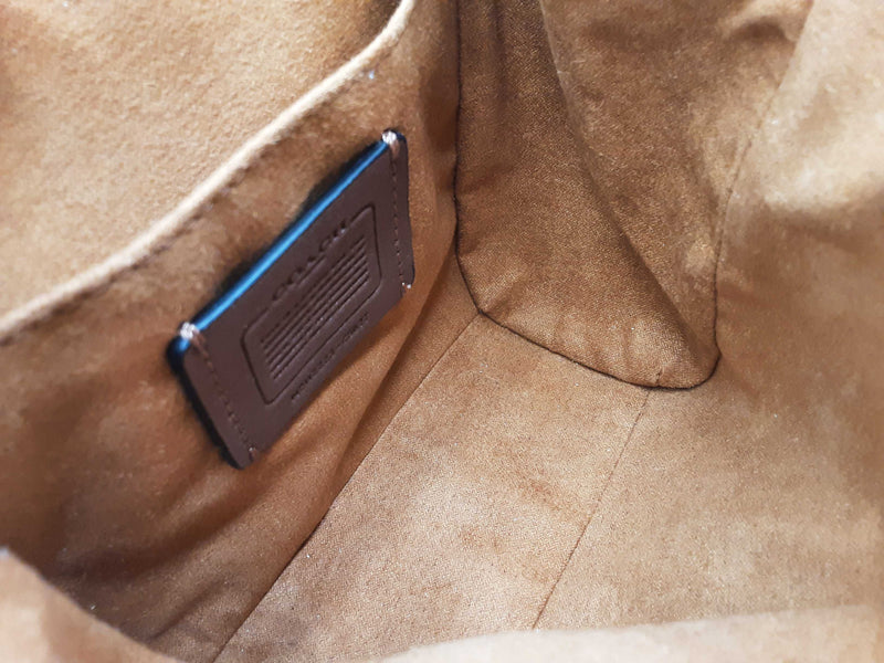 Coach Mini Blue Leather Backpack Do0725wxde
