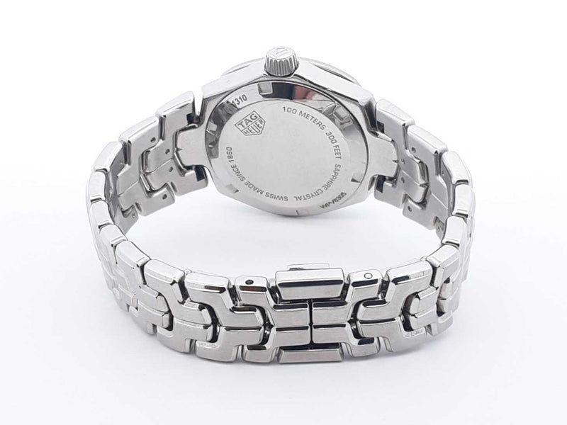 Tag Heuer Link Date Stainless Steel Mother Of Pearl 32mm Quartz Watch Fw725rzxdu