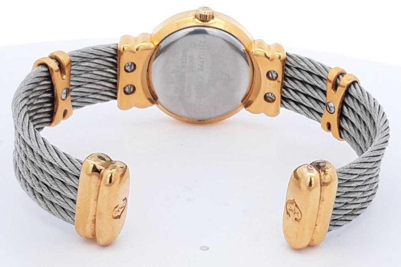 Philippe Charriol Cable Bracelet Quartz Stainless Steel Watch 24mm Eb0724wxzsa