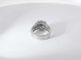 1.51ctw Diamond 14k White Gold 14k 8.5 Grams Ring Size 5 Sd0425lzrzsa