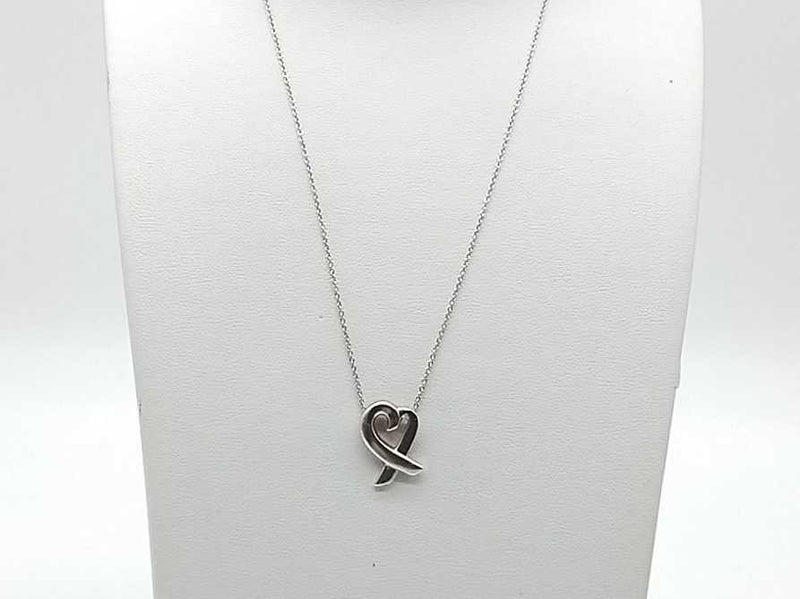 Tiffany ネックレス Tiffany & Co. // x Elsa Peretti Sterling Silver Triple Open Heart