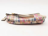 Coach Poppy Plaid Wristlet Aa0725pzsa