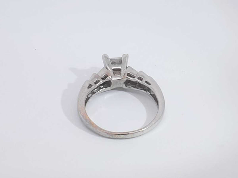 1.80 Cttw Diamond 14k White Gold Ring 5 Grams Size 9 Aa0625lszxsa