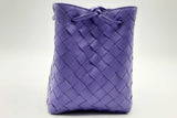 Bottega Veneta Purple Intrecciato Leather Bucket Bag Eb0323lrxzsa