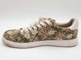 Tory Burch Howell T-monogram Hazel Snow White Daisy Shoes Size Us 8 W Do0125rxde