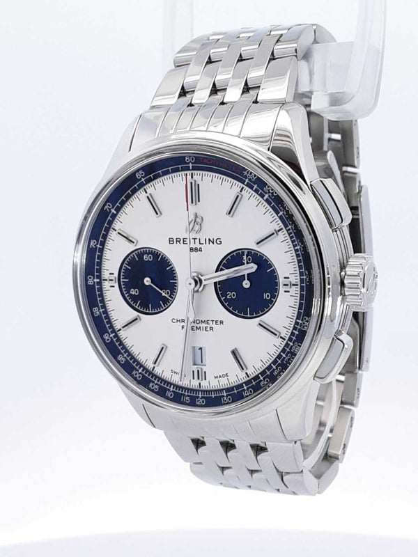 Breitling Premier B01 42mm Chronograph Stainless Steel Watch Sd0225orzxsa