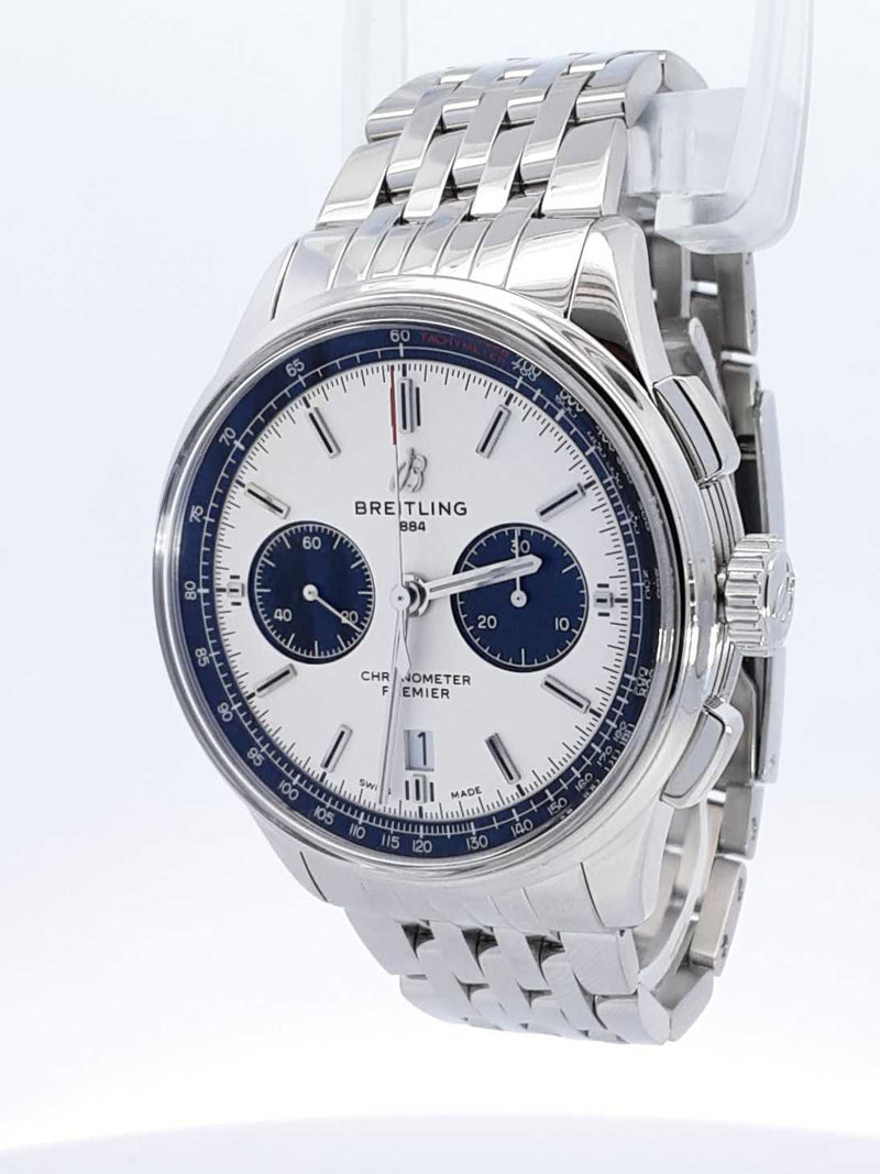 Breitling Premier B01 42mm Chronograph Stainless Steel Watch Sd0225orzxsa