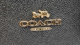 Coach Casey Tote Bag In Metallic Charcoal Crossgrain Leather Fw1025ixdu
