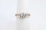 0.64cttw Diamond 14k Yellow Gold Ring 5.1 Grams Size 6.5 Eb0626rxzdu
