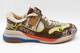 Gucci Ultrapace Rock Tejus Printed Sneakers Size 6 Eb0726lxzdu