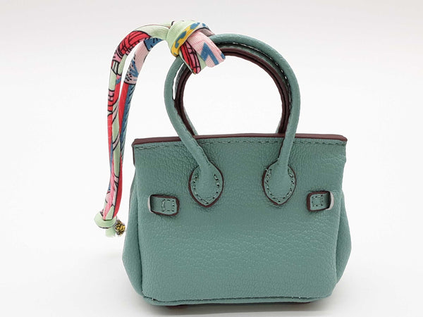 Blue Teal Mini Bag Charm Do0725ide