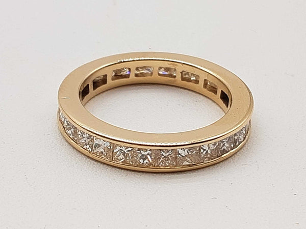 3.10 Cttw Diamonds 14k Yellow Gold 3.9g Ring Size 7.5 Do0425rxzde