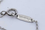 Tiffany & Co. Diamond Heart Pendant Necklace Platinum 4.4g 16 Inch Eb0826orxzde