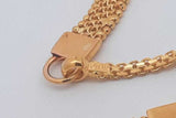 22k Yellow Gold Floral Choker Necklace 32.1 Grams 15 Inch Eb0426wixzsa