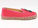 Christian Louboutin Ivy Espapop Satin Espadrilles Pink Size 36 Aa0926crsa