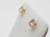 2.3 Cttw Lab Grown Diamonds 14k Yellow Gold 1.2g Stud Earrings Do0826poxde