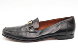 Salvatore Ferragamo Black Leather Loafers Size 10 Eb0926rxsa